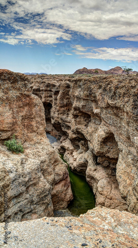 Sesriem canyon of Tsauchab river, Sossusvley, Namibia