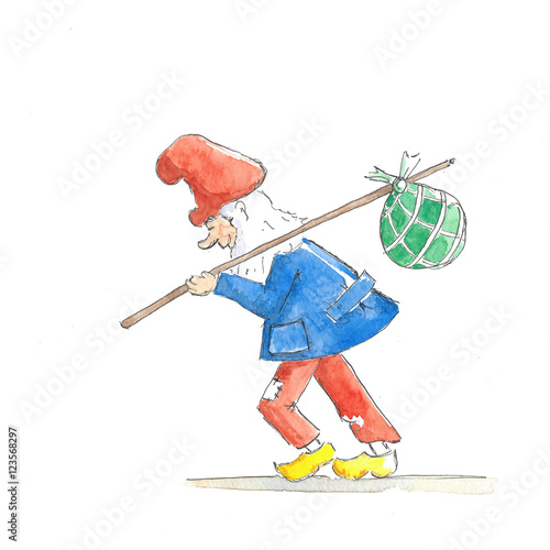 Gnome traveling around