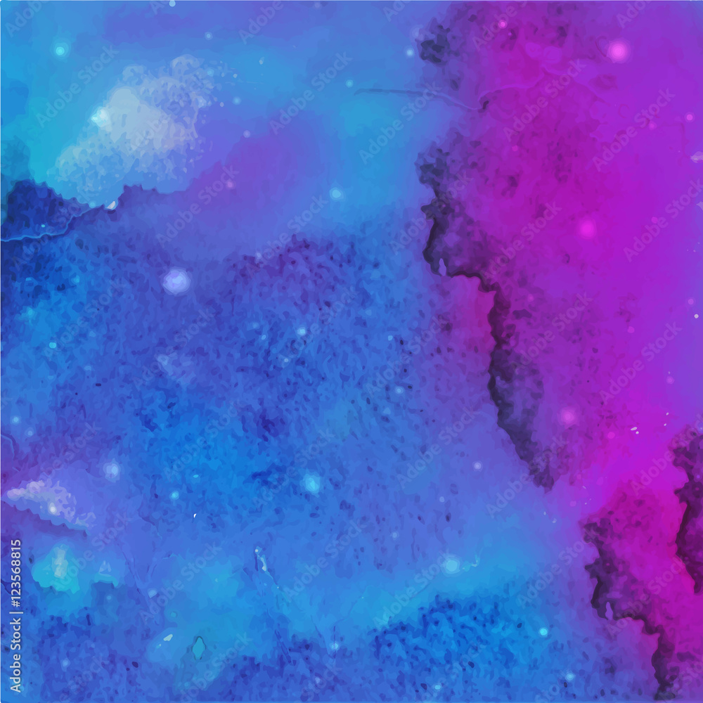Fototapeta premium Watercolor Background. Abstract art hand paint