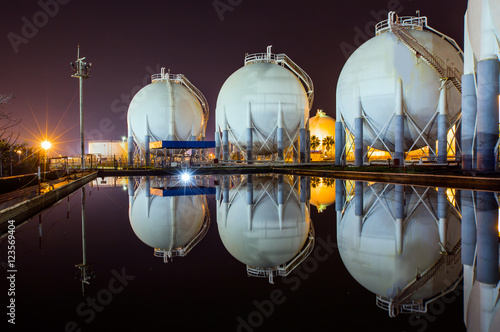 Obraz na płótnie Natural Gas Tank
