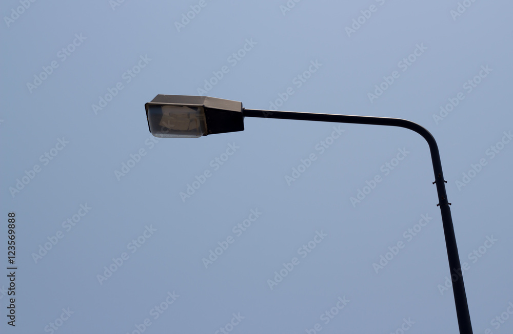 Street lights (Lamp) on the road Stock-Foto | Adobe Stock