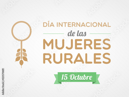 International Day of Rural Women
