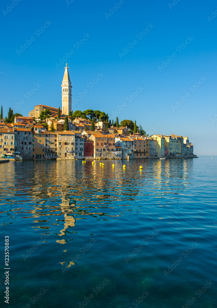 Old town of Rovinj, Istrian Peninsula, Croatia