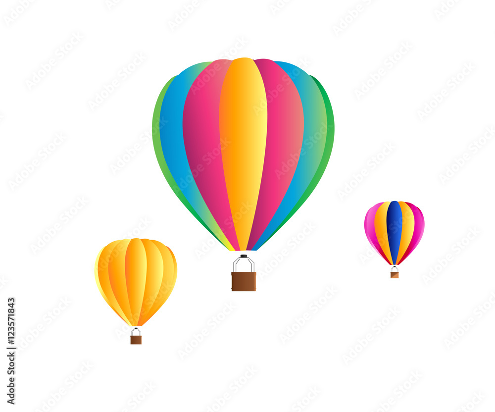 Obraz premium balloon air colorfull