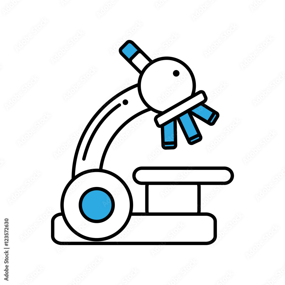 microscope device isolated icon vector illustration design microscope device isolated icon vector illustration design