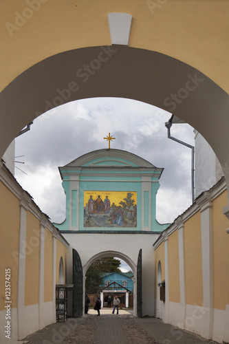 Christianity cathedral in Russia, Kostroma city, Ipatievsky monastery, Cradle of the house of Romanovs