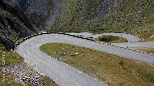 Mountain pass road – Gotthard - Gotthardpass - Gottardo
