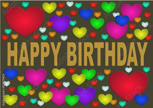 Happy Birthday, Grafik 