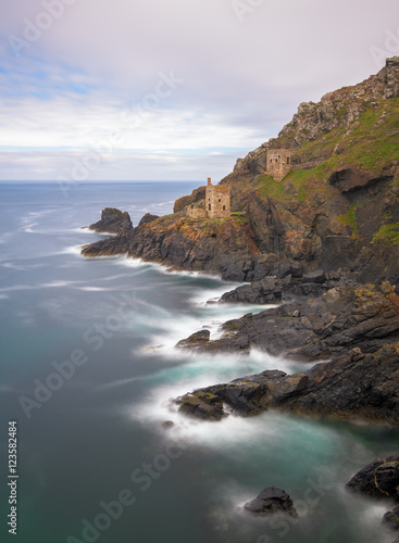 Botallack Mines in Cornwall, England