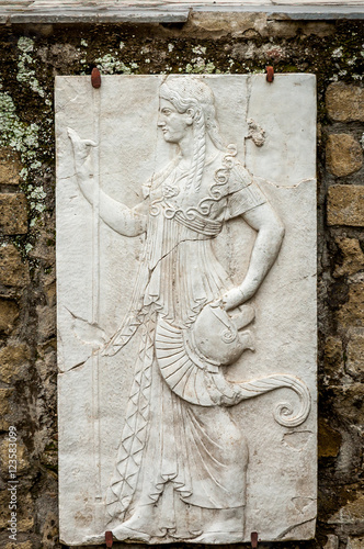 Herculaneum fresco of woman