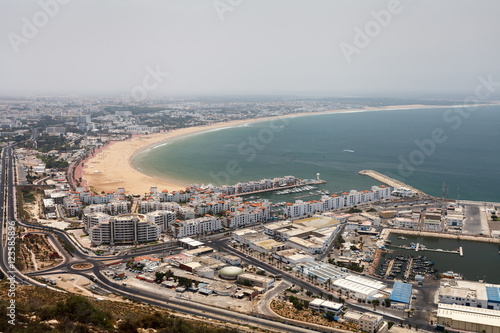 Agadir top view, Morocco, Africa