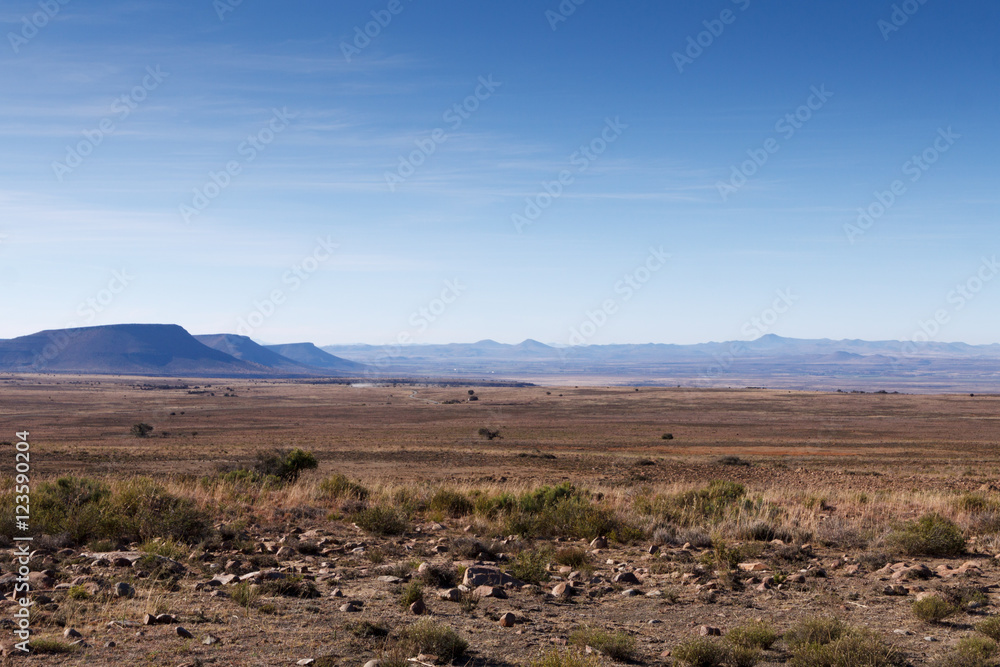 Fototapeta premium The view of the three mountains