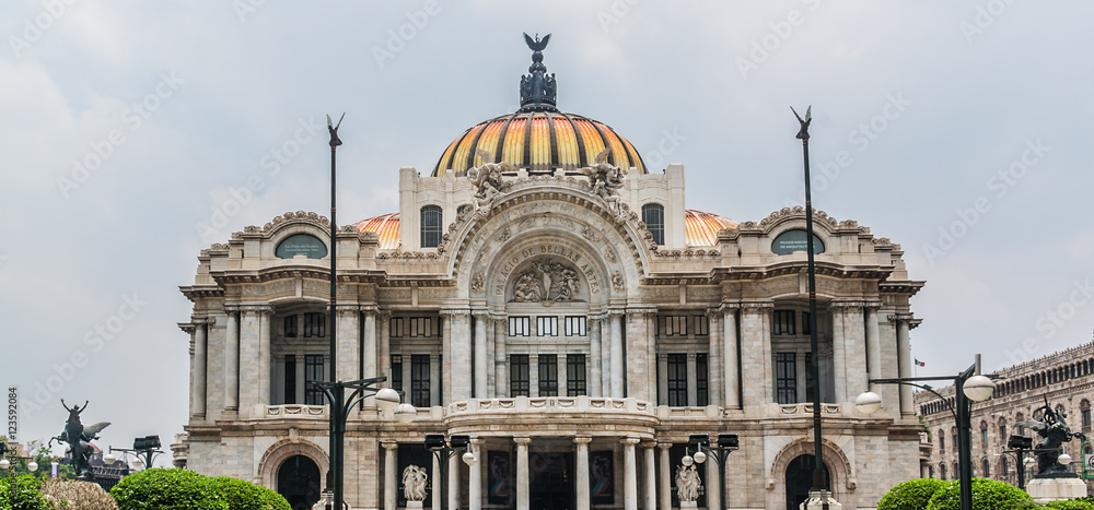 Fine Arts Palace (Palacio de Bellas Artes). Mexico City.