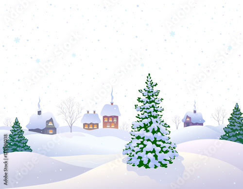 White winter