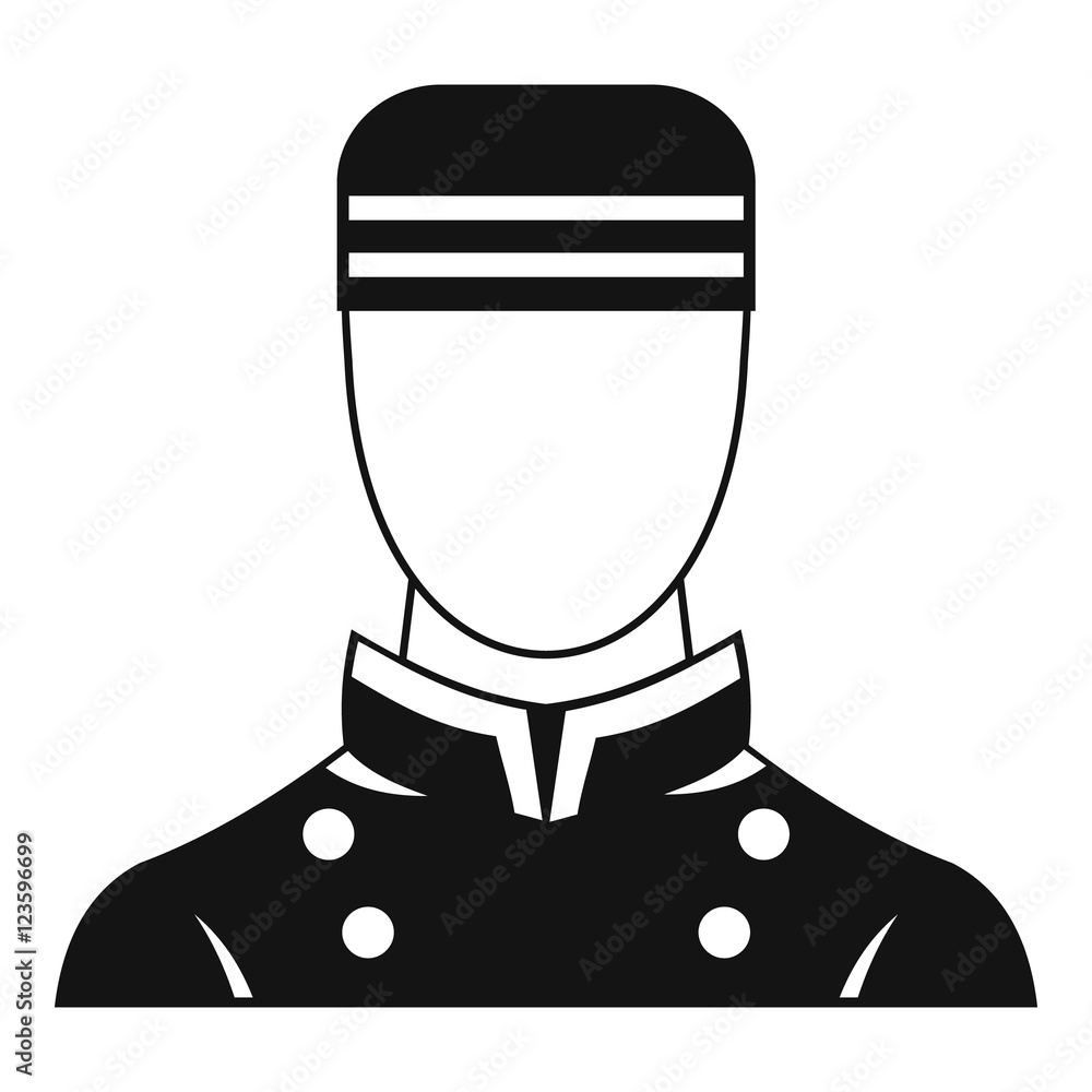 Doorman icon. Simple illustration of doorman vector icon for web Doorman icon. Simple illustration of doorman vector icon for web