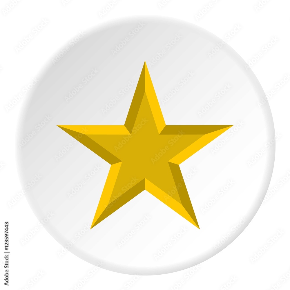 Geometric figure of celestial star icon. Flat illustration of geometric figure of celestial star vector icon for web Geometric figure of celestial star icon. Flat illustration of geometric figure of celestial star vector icon for web