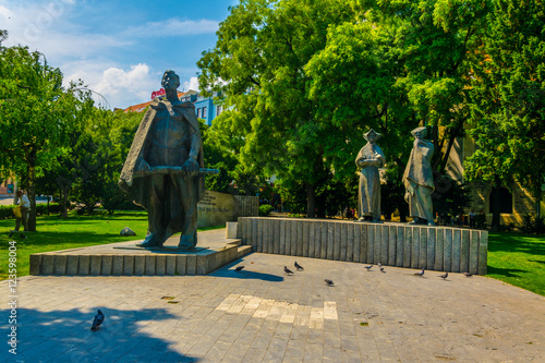Canvas Print Monument of the slovakian national uprising in Bratislava