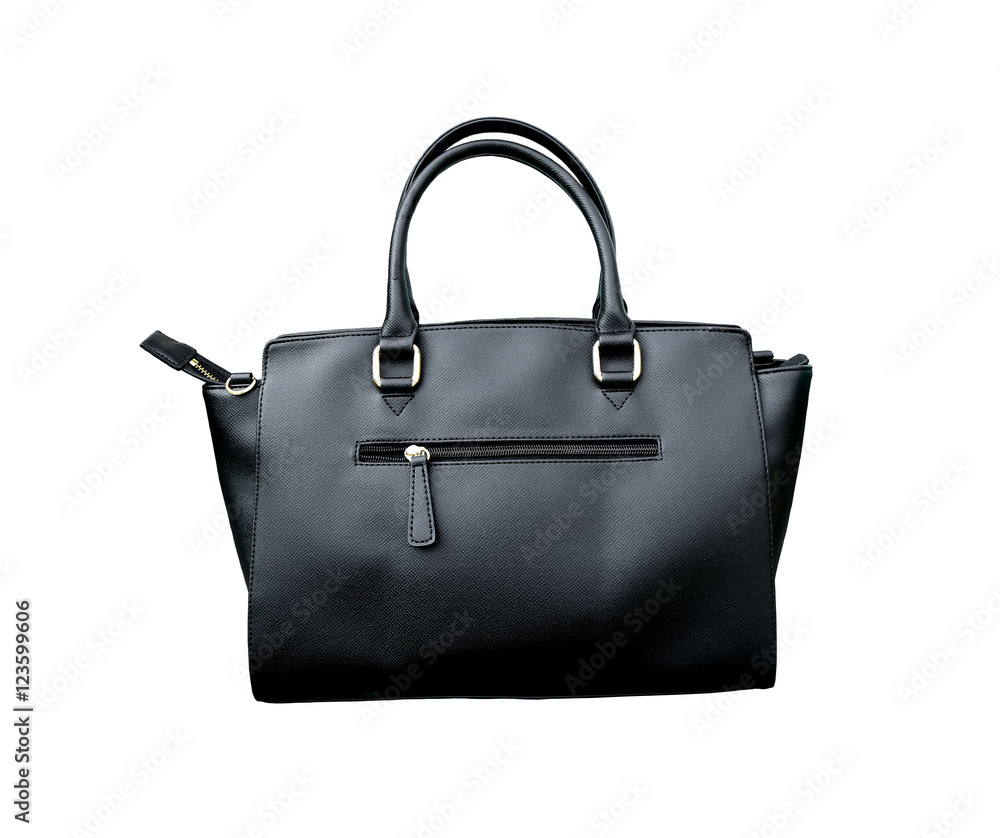 leather woman bag isolated on white background leather woman bag isolated on white background