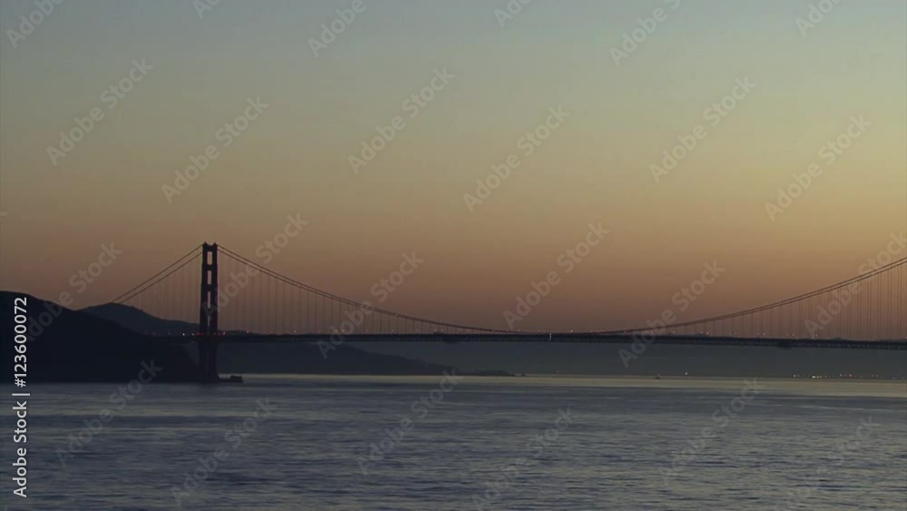 San Francisco Golden Gate Bridge at sunrise San Francisco Golden Gate Bridge at sunrise