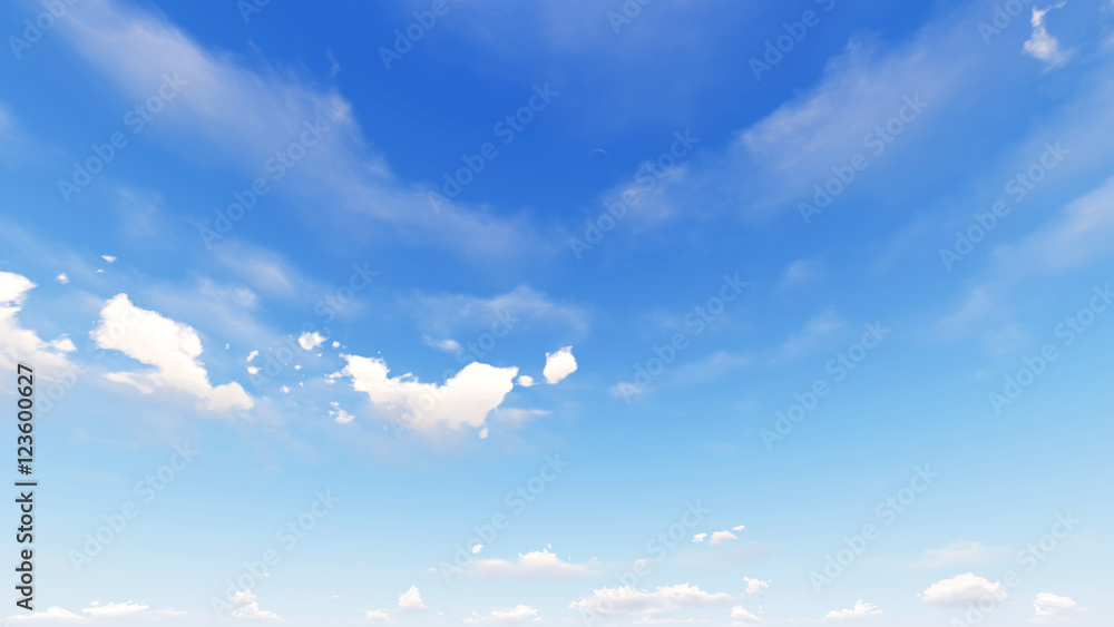 Cloudy blue sky abstract background, blue sky background with ti
