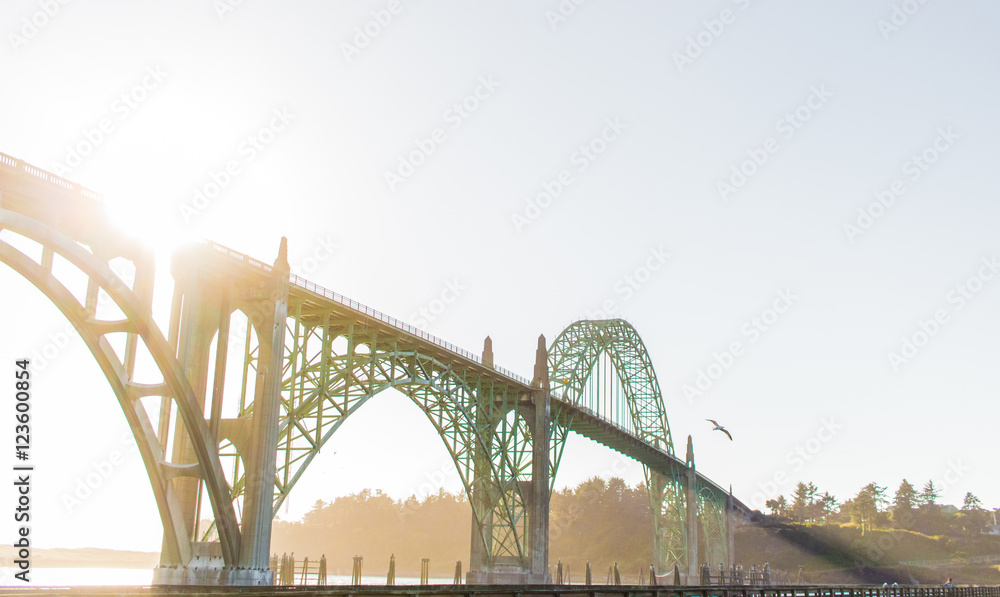 Fototapeta premium Newport Bridge