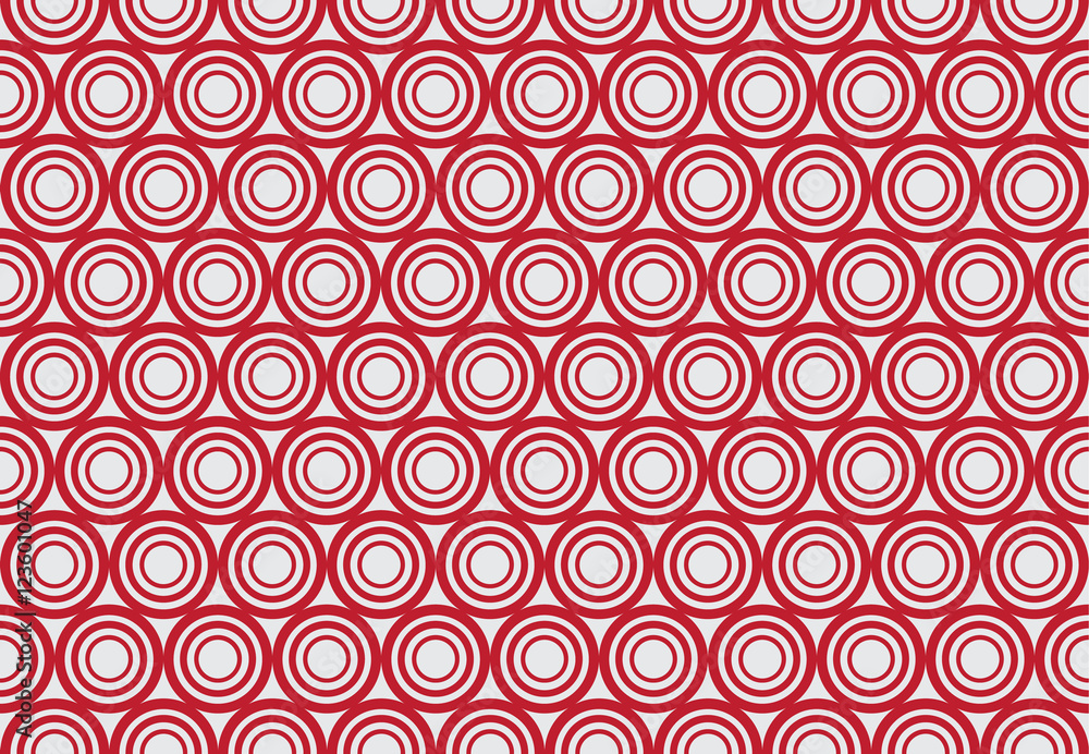 Red polka dots seamless pattern background Red polka dots seamless pattern background