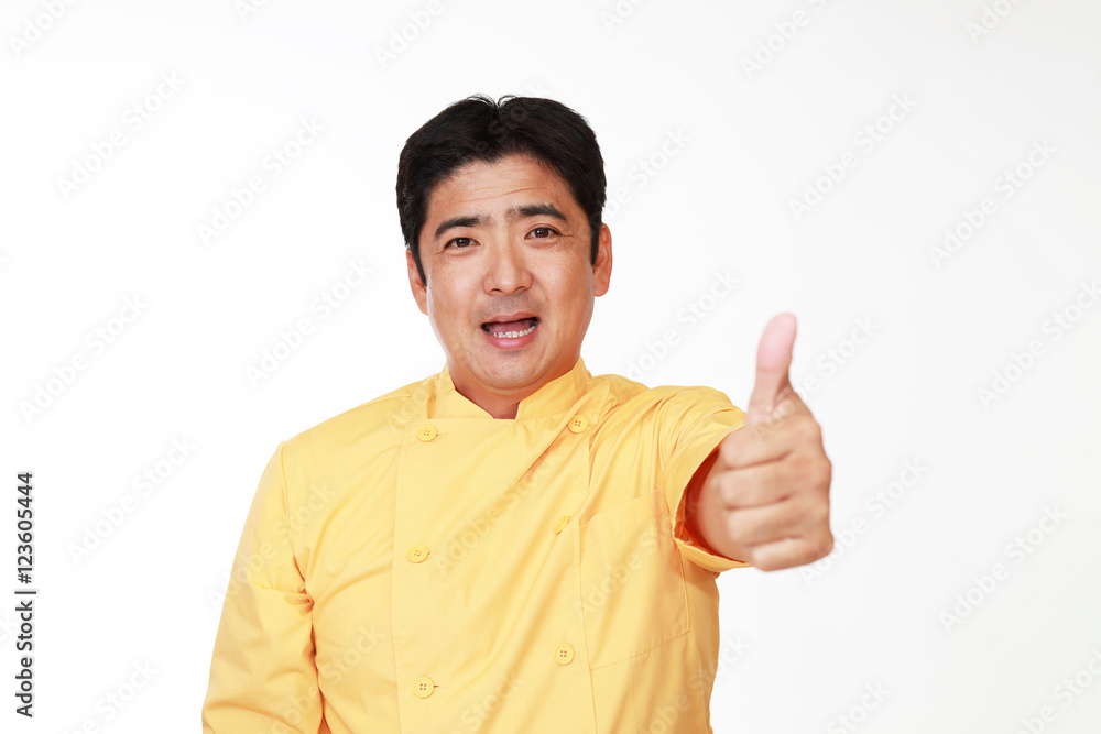 笑顔のコック 笑顔のコック