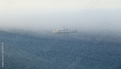 Fotografie the landscape in lake baikal,russian federation