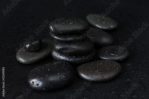 Spa-concept with zen stones...