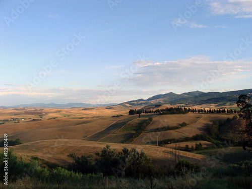 Evening in Tuscany, Italy