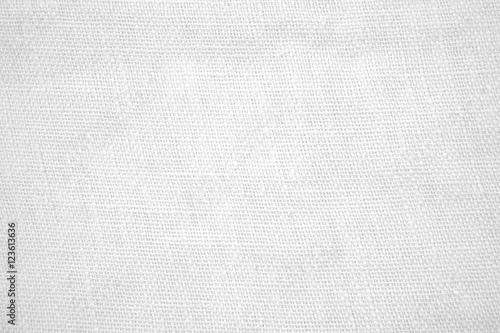 Weiße Textur aus Leinenstoff photo