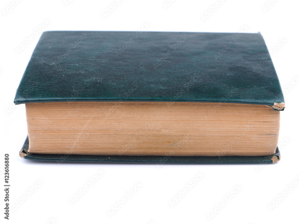 green book on a white background green book on a white background