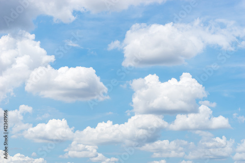 Rainy season sky and clouds