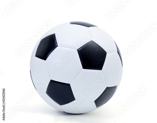 Soccer ball on white background © littlestocker