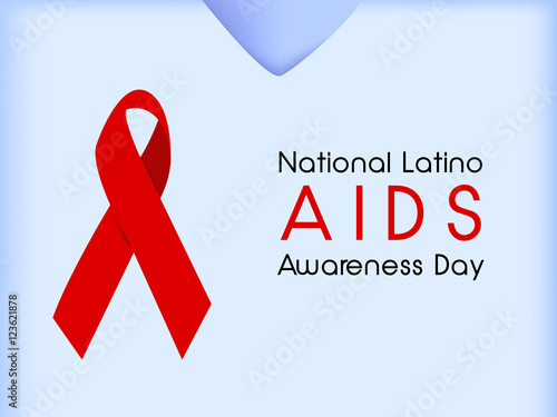 National Latino Aids Day background