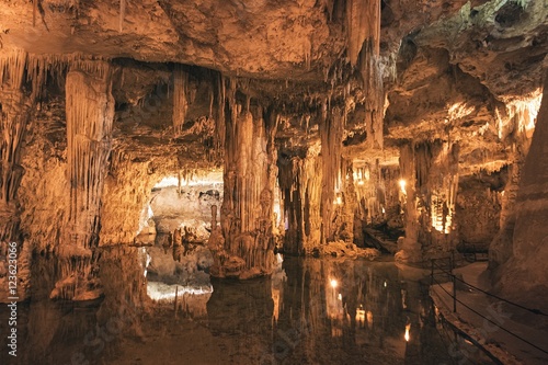 фотографія Inside the Cave of Neptune (Grotte di Nettuno) near Alghero, Province of Sassari
