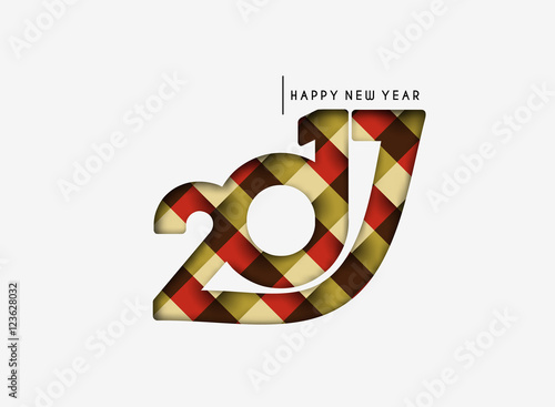 Happy new year 2017 Background