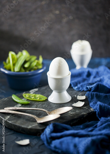 Soft boiled eggs