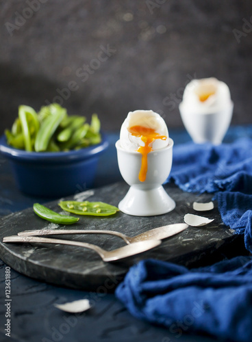Soft boiled eggs