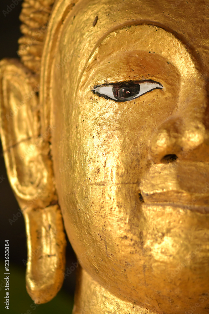 The face of Buddha