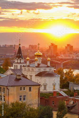 Церковь Ильи пророка в лучах заказа