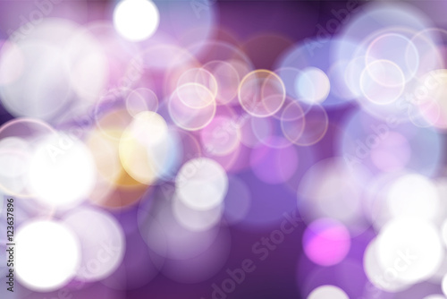 Purlle magic lights background