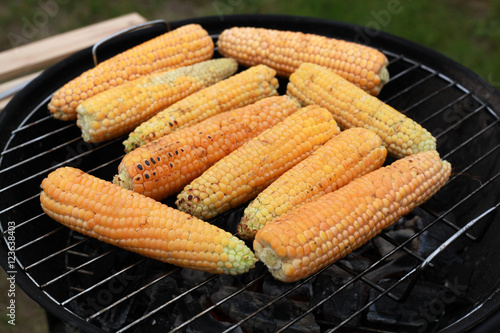 corn on grill