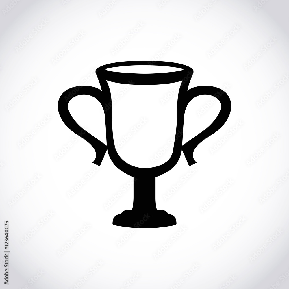 champions cup icon stock vector illustration flat design champions cup icon stock vector illustration flat design