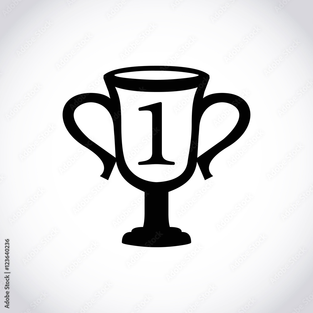 champions cup icon stock vector illustration flat design champions cup icon stock vector illustration flat design