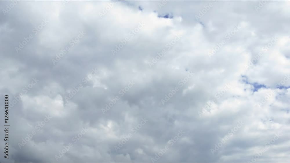 Storm clouds are moving in blue sky. time lapse FHD Storm clouds are moving in blue sky. time lapse FHD
