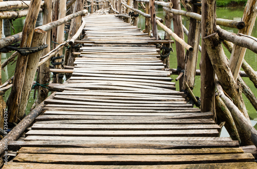 Obraz premium Wood bridge