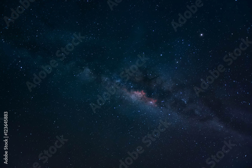 The Galaxy Milky Way, Long exposure astronomical photograph of the nebula Cygnus it taken at the gulf of Thailand.