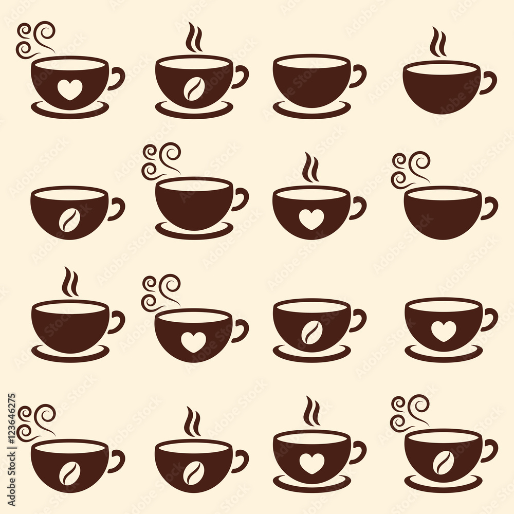 cup of coffee tea hot drink icon cup of coffee tea hot drink icon