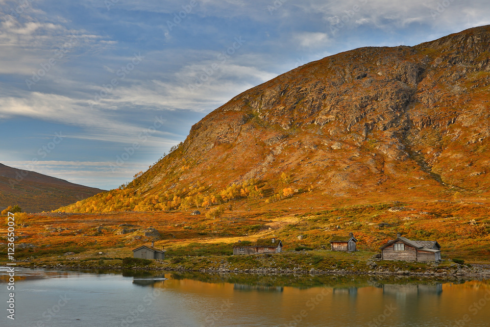 Cabins by Gjende Cabins by Gjende